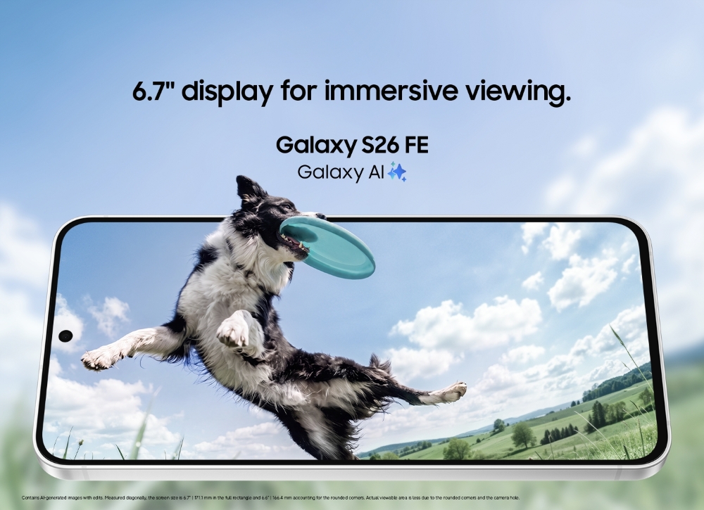 Galaxy S26 FE 公式画像
